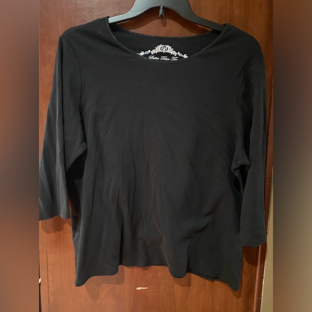 Avenue Black Women's Top